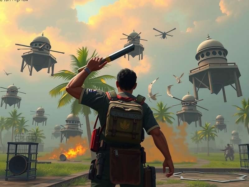 PK XD गेमप्ले स्क्रीनशॉट जिसमें कस्टम कैरेक्टर और मिनी-गेम्स दिख रहे हैं