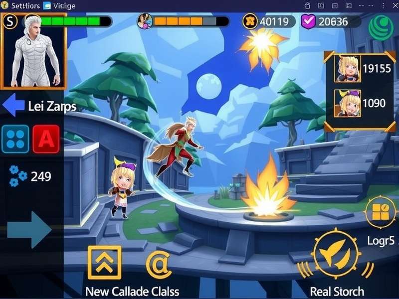 PK XD Game Characters Playing Together Online