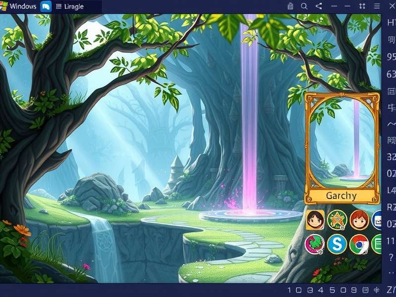 PK XD Windows keyboard controls and interface layout