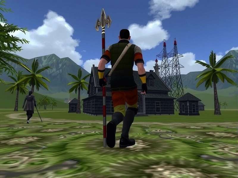 PK XD gameplay on PC showing vibrant world and characters