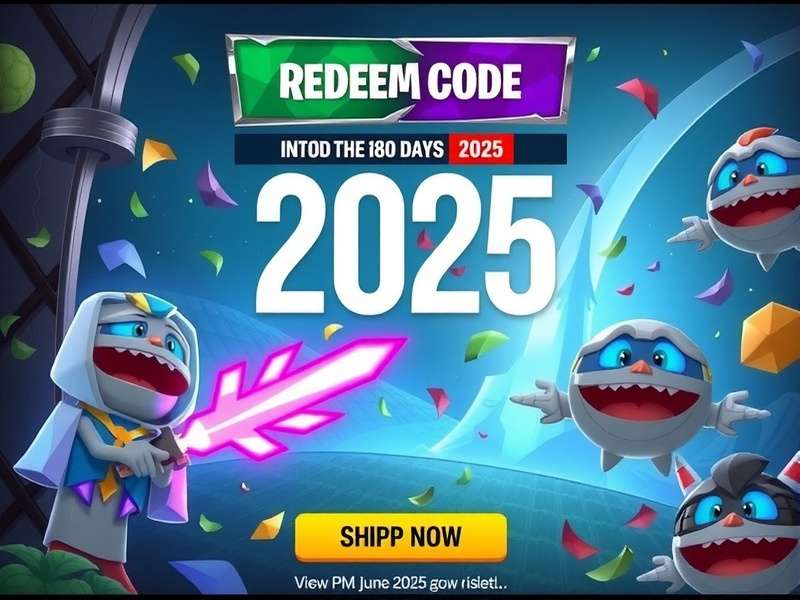PK XD game character standing in a colourful virtual world with redeem code overlay
